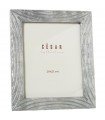 Mother-of-pearl photo frame 20x25 cm gray relief