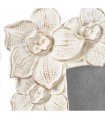 Mother-of-pearl photo frame 10x15 cm embossed flowers bit no