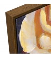 Pintura em lona de madeira 80x120 cm rosto de mulher